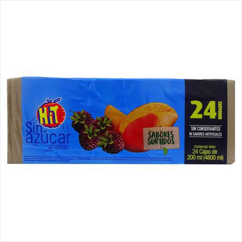 Jugo Hit Cero Azúcar Pack X 24 Und De 200 Ml Mango Mora img #2