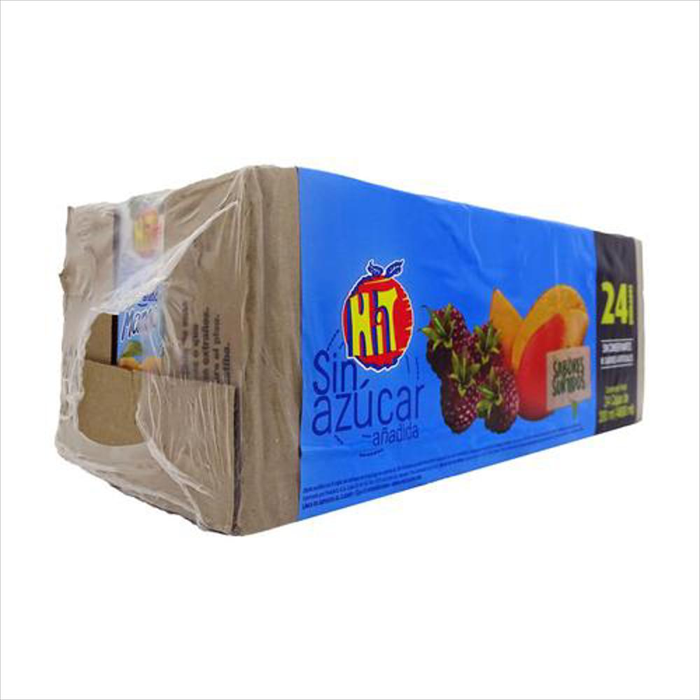 Jugo Hit Cero Azúcar Pack X 24 Und De 200 Ml Mango Mora img #3