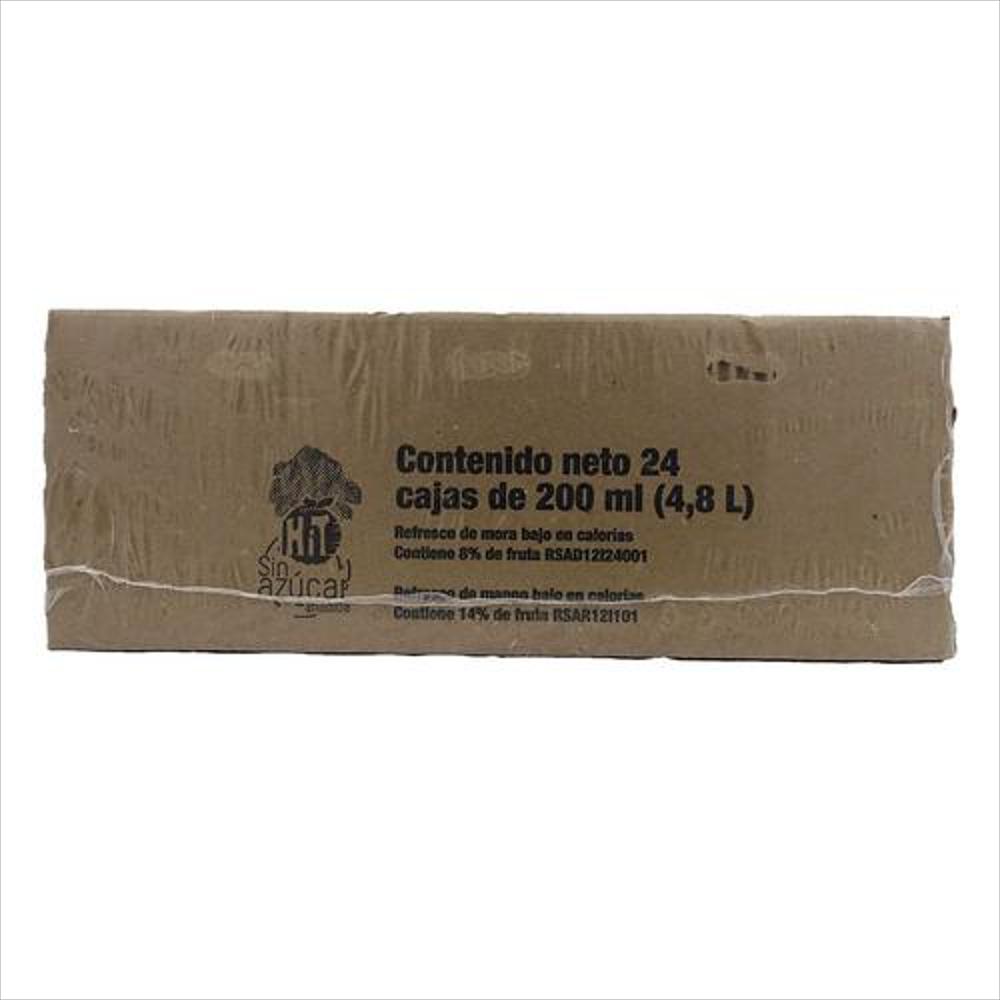 Jugo Hit Cero Azúcar Pack X 24 Und De 200 Ml Mango Mora img #4