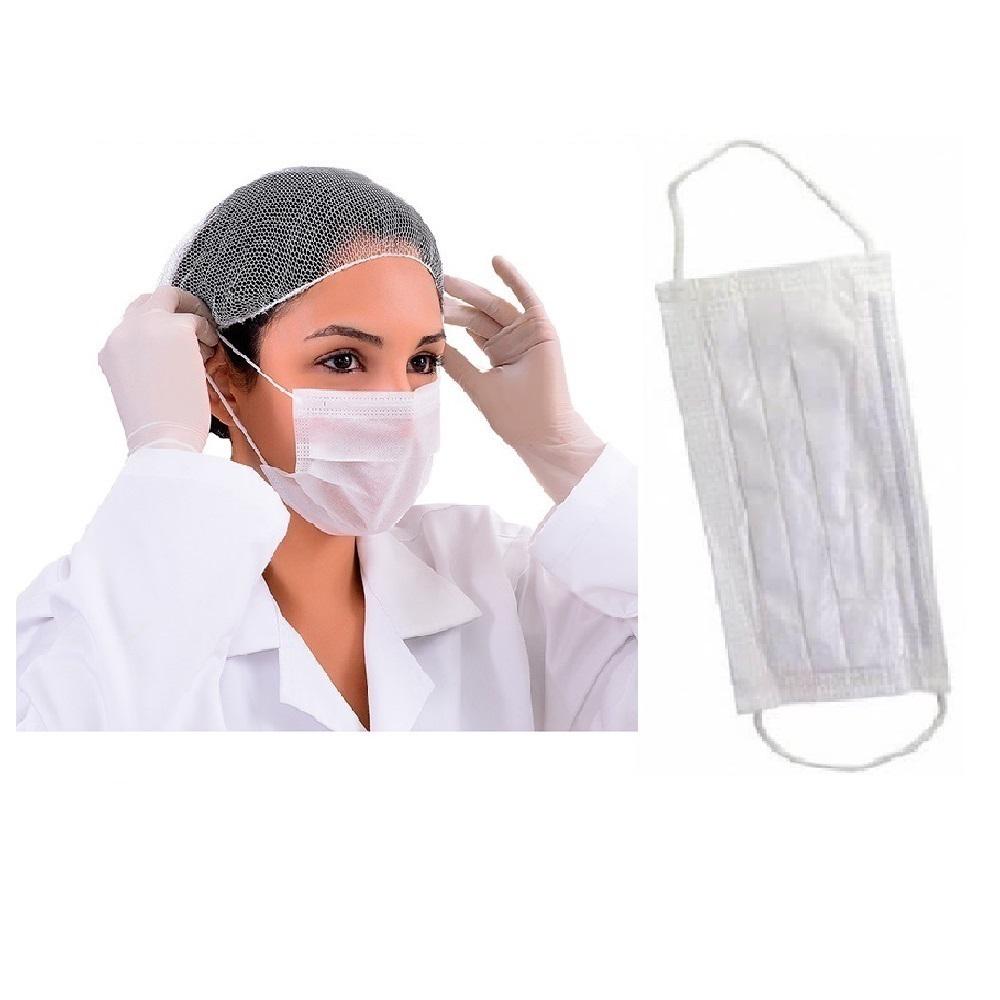 12 Tapa Bocas En Tela Quirurgica img #2