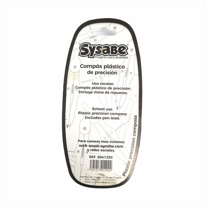 Compas De Precisión Plástico + Minas img #2