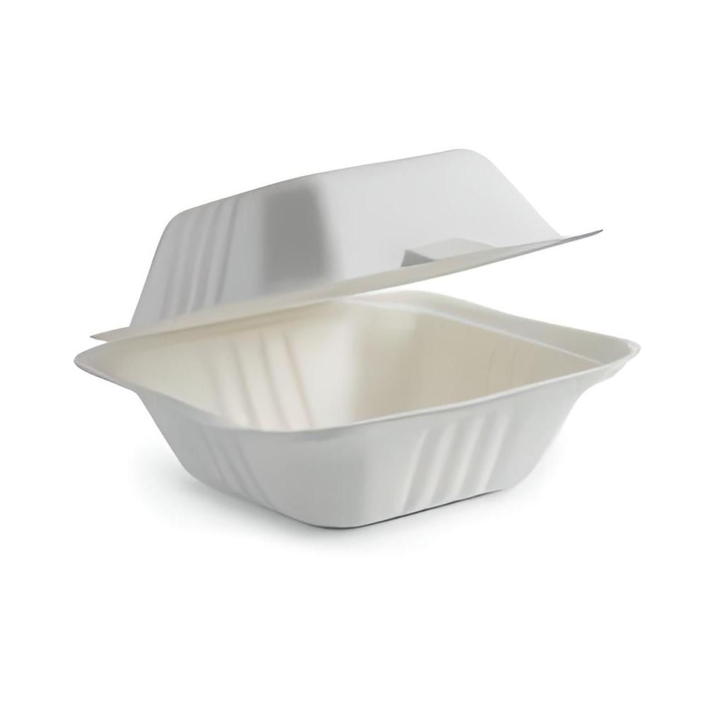 Caja Comida Bagazo 6 Pulgadas C 1 Por 125 Unds img #1