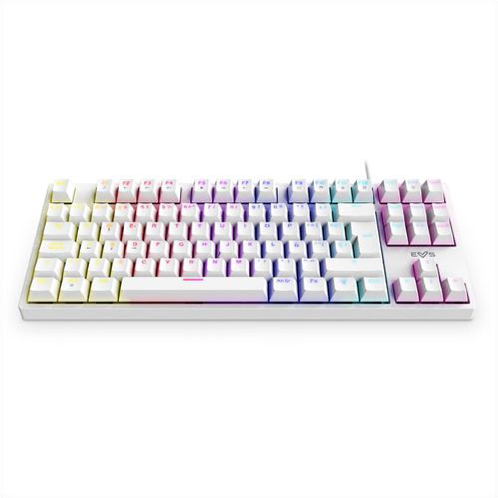 Teclado Gamer Energy Sistem Esg K7 Silent Ninja Mecánico Alámbrico Blanco img #1