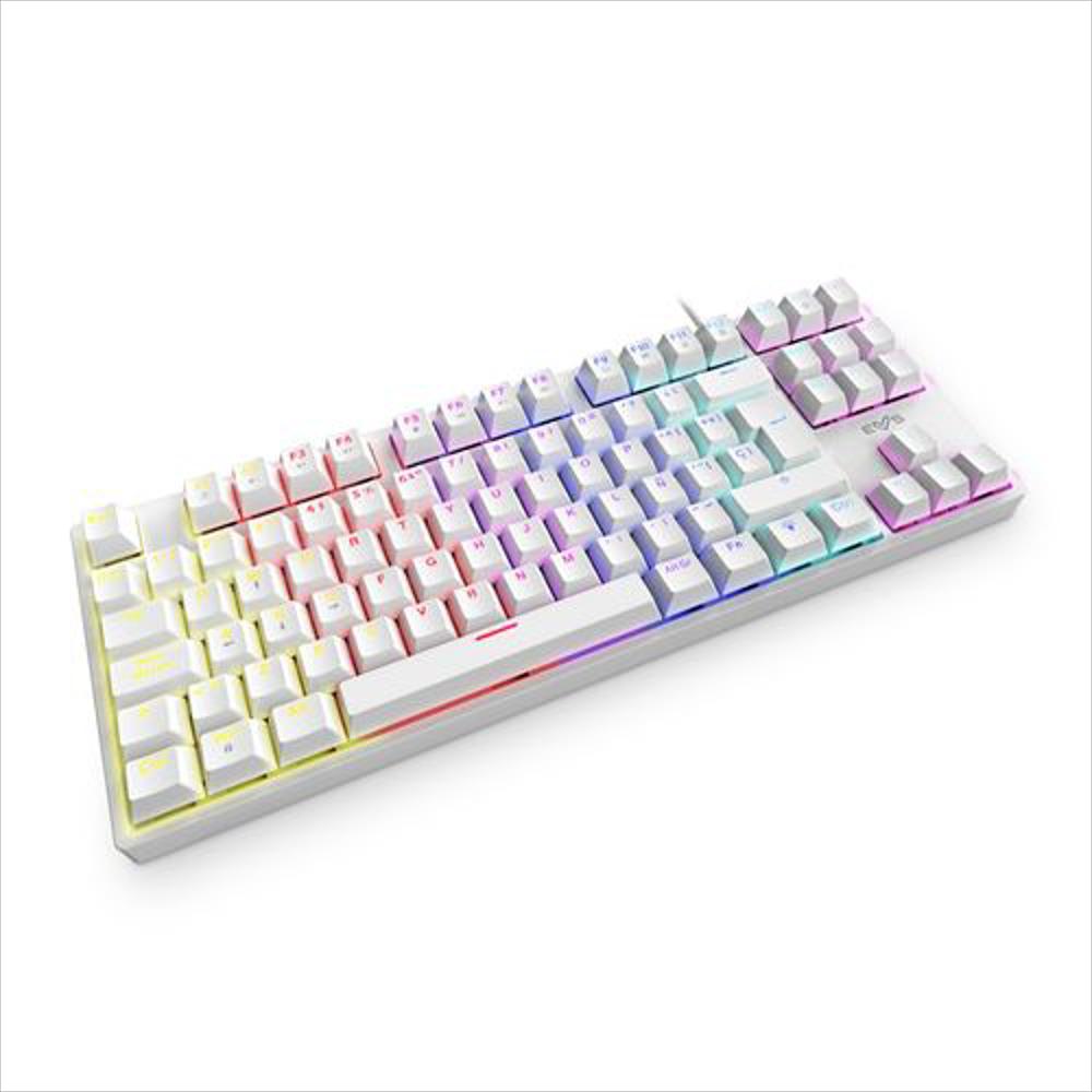 Teclado Gamer Energy Sistem Esg K7 Silent Ninja Mecánico Alámbrico Blanco img #2