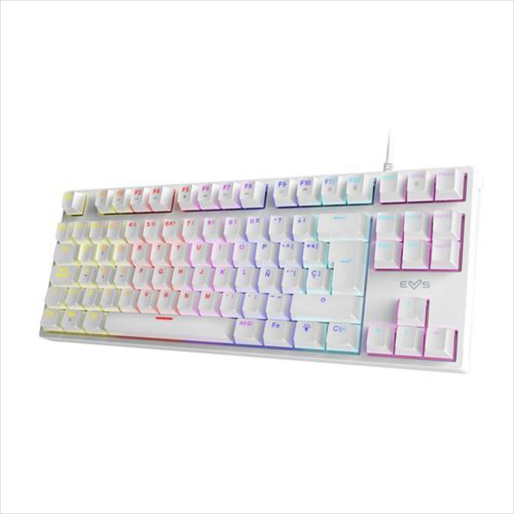 Teclado Gamer Energy Sistem Esg K7 Silent Ninja Mecánico Alámbrico Blanco img #3