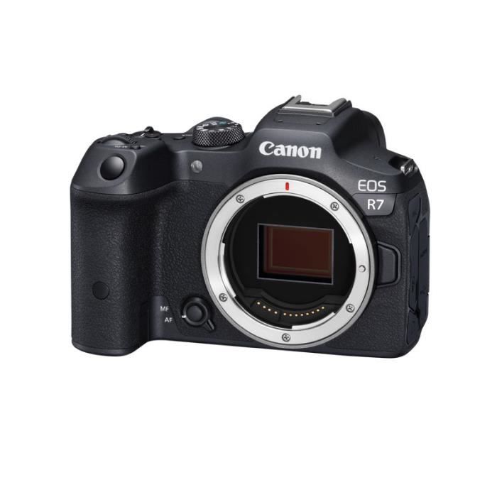 CANON EOS R7 Cámara híbrida APS C Negro Dual Pixel II CMOS 4K 3 años de garantía img #2