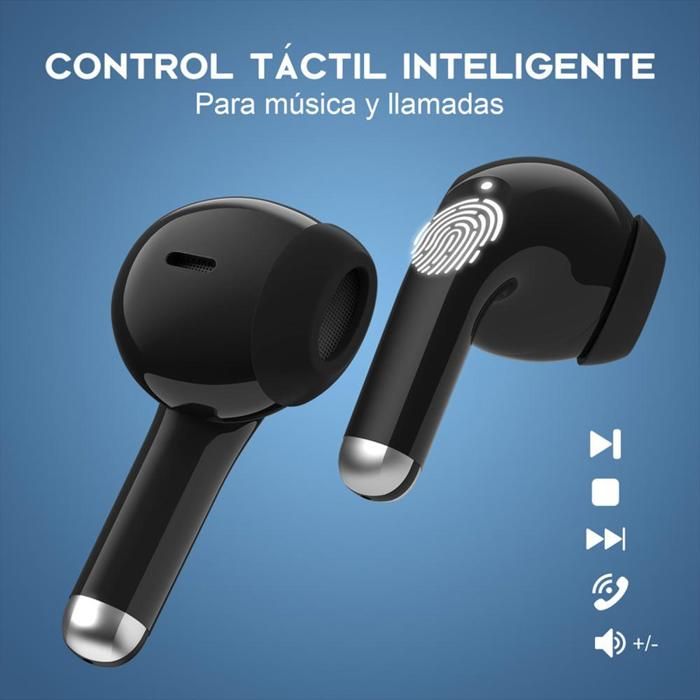 Audífonos In Ear Bluetooth 6 Horas De Bateria Aut203 1Hora Color Negro img #3