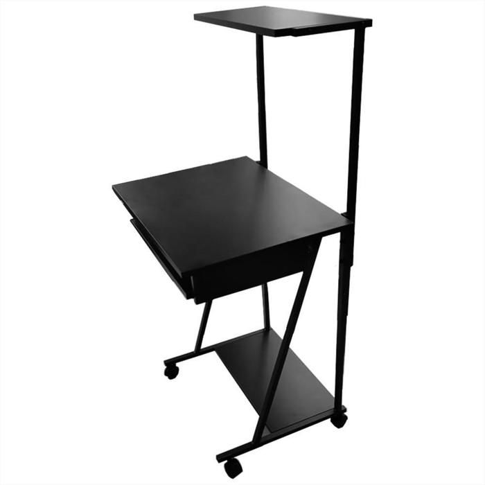 Escritorio De Oficina Moderno Negro img #3