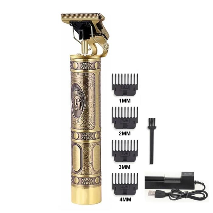 Maquina Patillera Recargable Trimmer Buda 4 Peines Ws t99 img #1