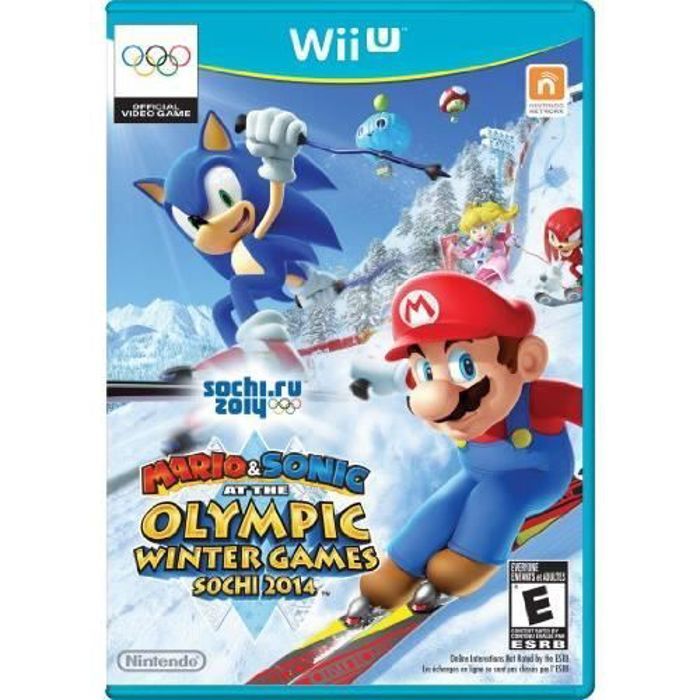 Mario Sonic en los Juegos Olímpicos de Invierno de Sochi 2014 Nintendo Wii U img #1