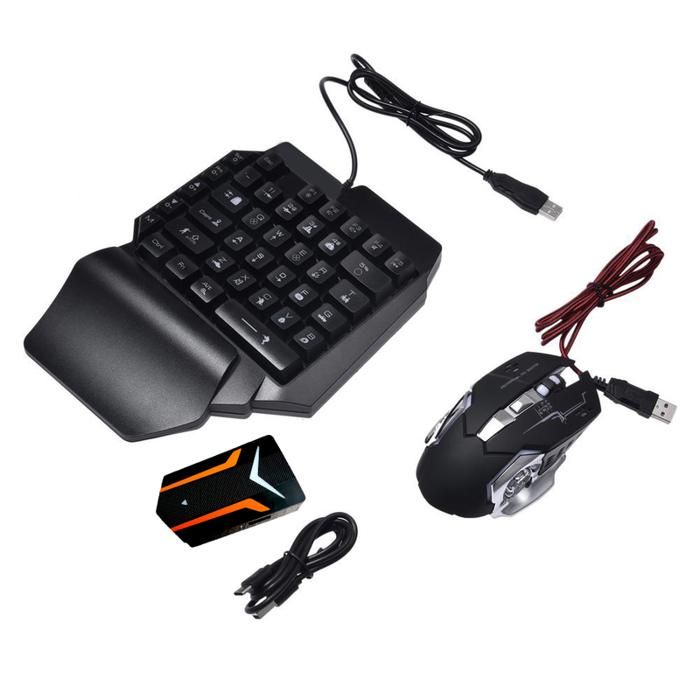 Combo Gamer Para Celular/tablet Teclado Mouse Convertidor img #4