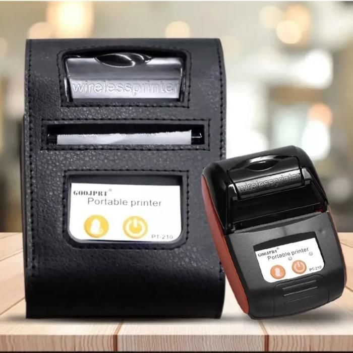 Impresora Termica Portatil Goojprt Pt 210 58mm Bluetooth img #2