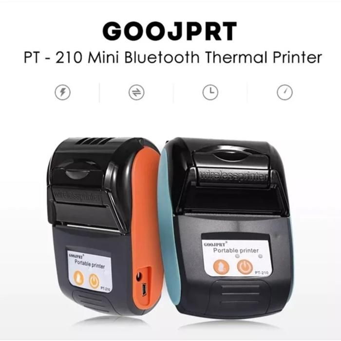Impresora Termica Portatil Goojprt Pt 210 58mm Bluetooth img #3