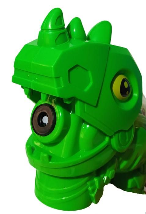 Disparador Burbujas Dinosaurio Para Niños Juguete De Jabón img #2