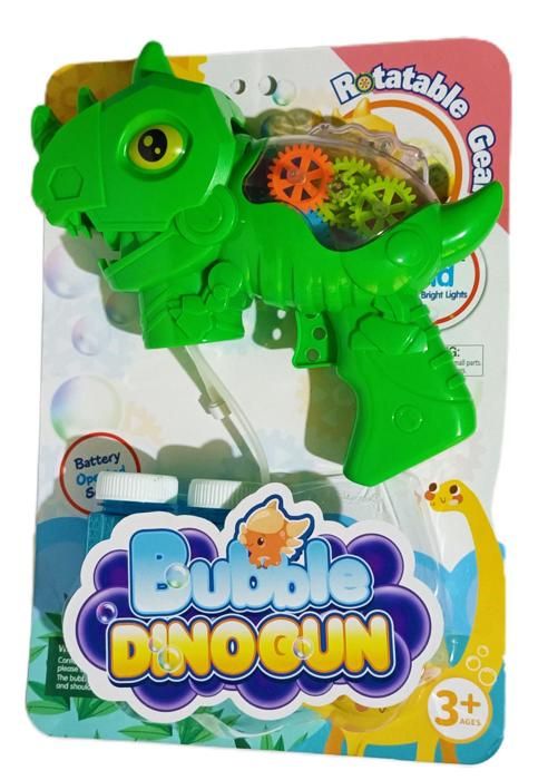 Disparador Burbujas Dinosaurio Para Niños Juguete De Jabón img #4