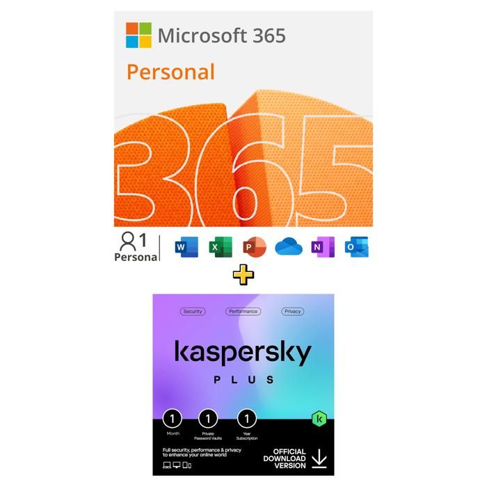 Office 365 Personal y Kaspersky Plus img #1