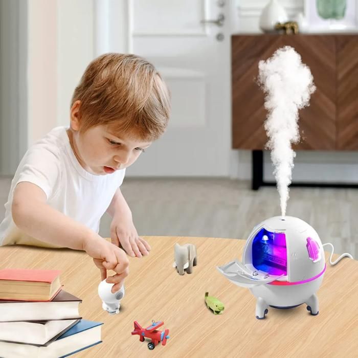 Difusor Humidificador Capsula Espacial Con Mini Astronauta De 200ML img #6