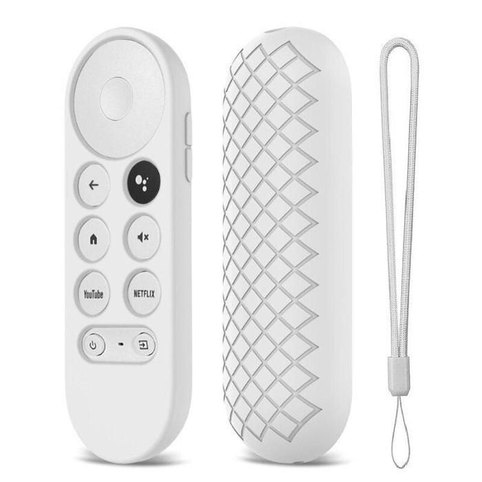 FUNDA FORRO PROTECTOR CONTROL GOOGLE CHROMECAST 2020, BLANCO img #1