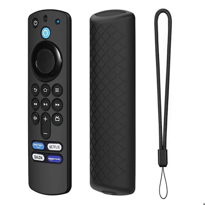 FUNDA FORRO PROTECTOR CONTROL AMAZON FIRE TV STICK 3RA GEN, NEGRO img #1