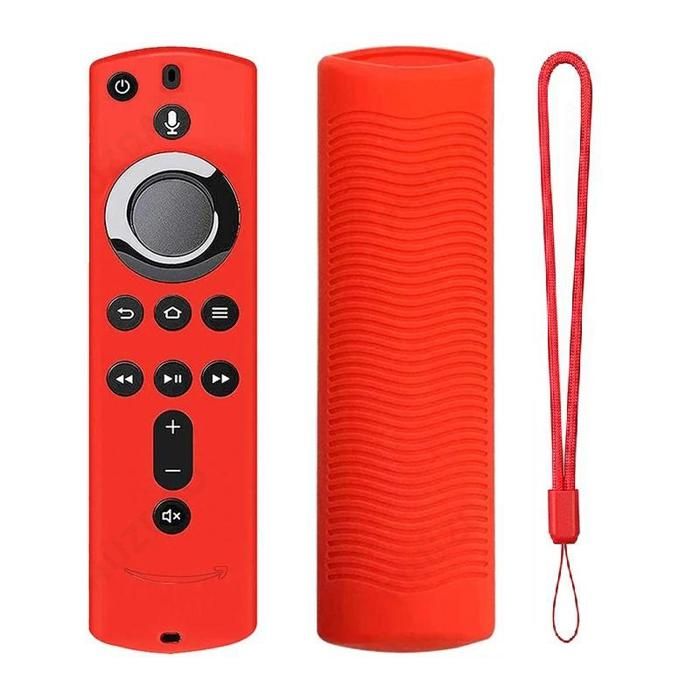 FUNDA FORRO PROTECTOR CONTROL AMAZON FIRE TV STICK 2DA GEN, ROJO img #1