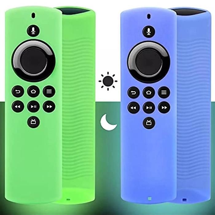 FUNDA FORRO PROTECTOR CONTROL AMAZON FIRE TV STICK LITE, VERDE LUMINISCENTE img #4