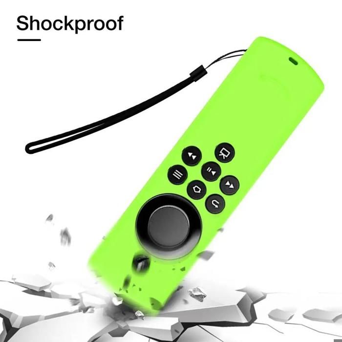 FUNDA FORRO PROTECTOR CONTROL AMAZON FIRE TV STICK LITE, VERDE LUMINISCENTE img #5