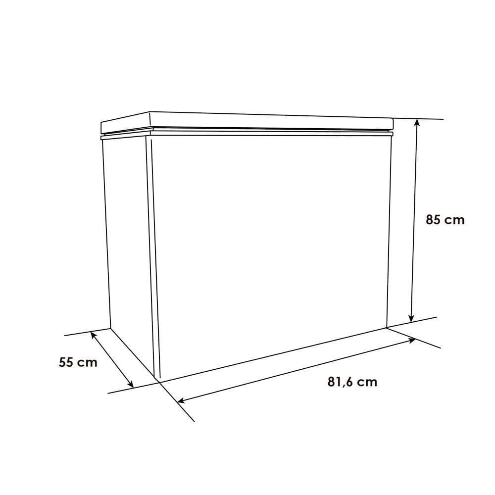 Congelador horizontal  199 l ABBA CHARS258B1 img #5