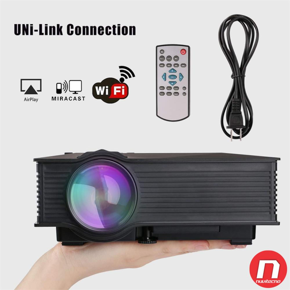 Mini Proyector Led Video Beam 1800 Lumens Wifi Unic Uc68 img #5