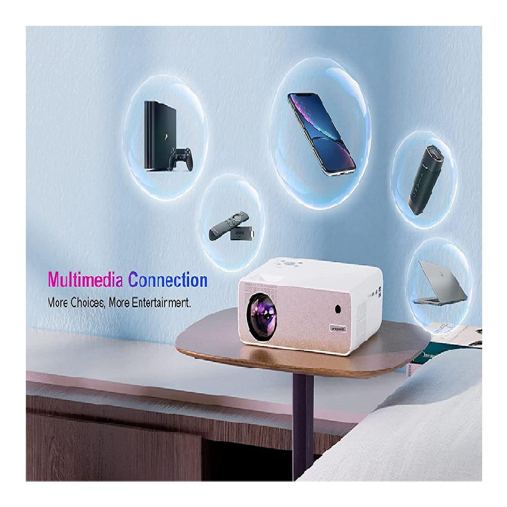 Proyector Led Onoayo Ono1 9800 Lm Wifi Bluetooth 1080P + Maletín img #5