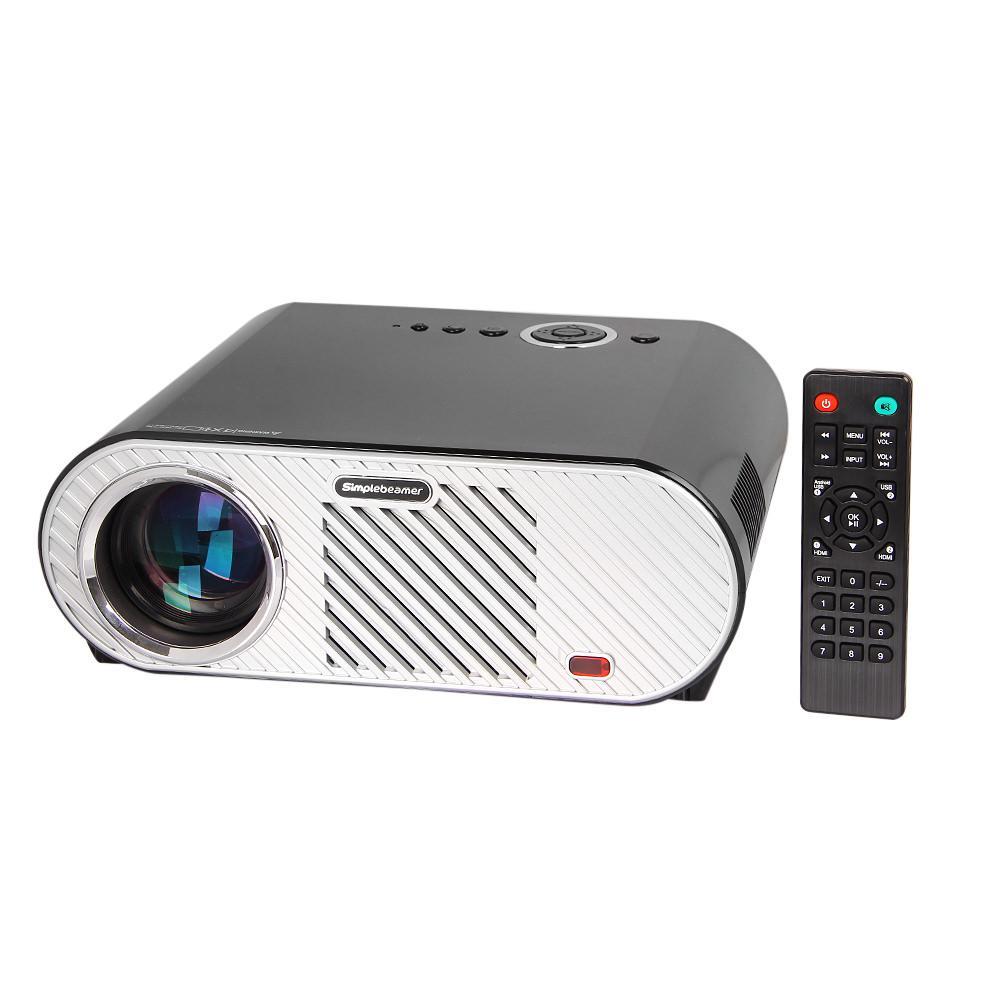 Combo Video Beam Gp90 + Tv Box Roku Express Smart Tv img #2