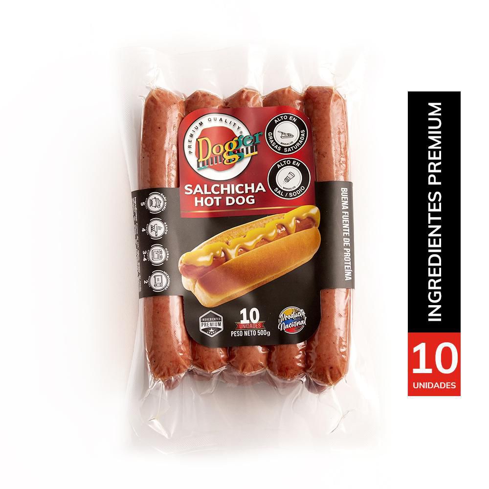 Salchicha Hot Dog X 500G DOGGER 500 gr img #3