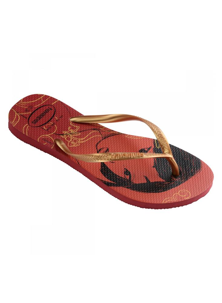 Sandalias Havaianas Slim Princesas 4135045 Rojo img #3