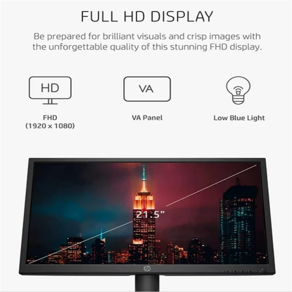 Monitor Hp V223ve 215 Full Hd Antireflejo img #2
