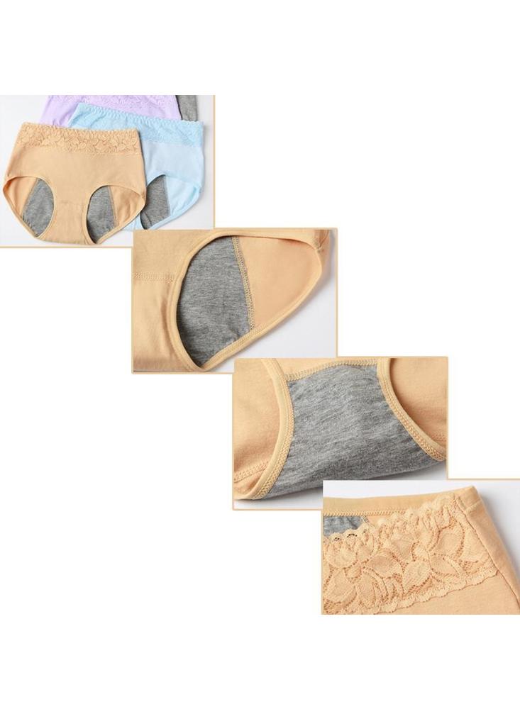 Pantys Panties Bragas Cucos Menstruales 4 Capas Absorbentes img #5