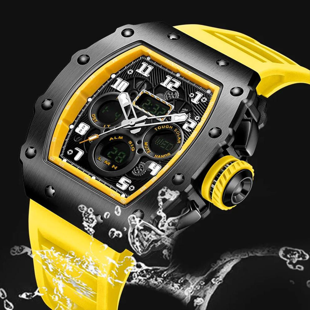 Reloj Digital Analogo Al179 Deportivo + Estuche Modelo 4 img #4