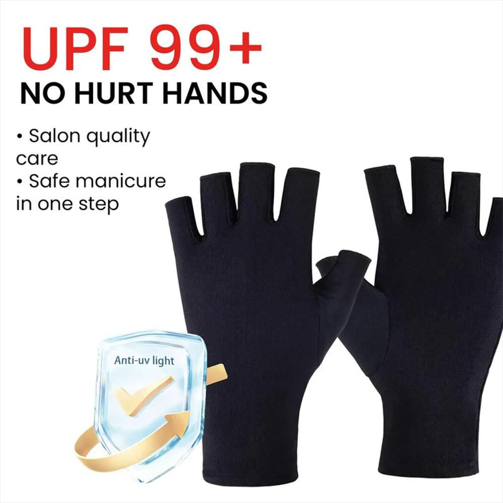 Guantes Protectores Para Lamparas Uv Uñas Semipermanente img #2