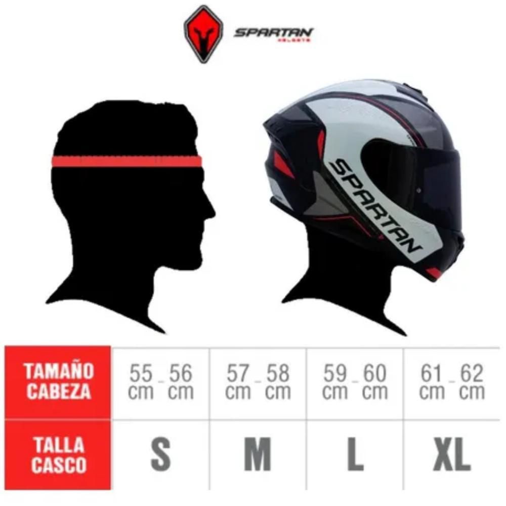 Casco Para Moto SPARTAN Segment img #24