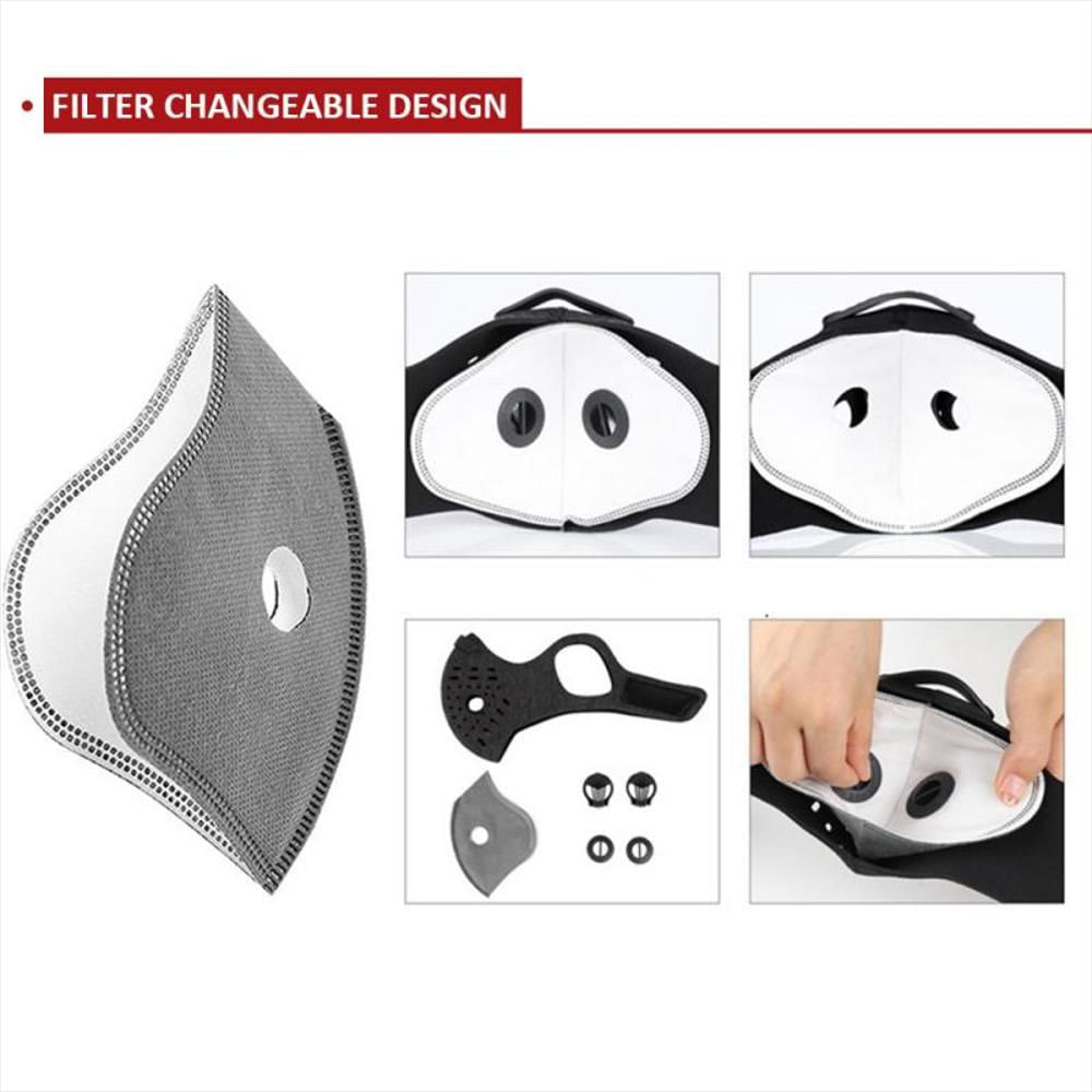 Mascara Tapabocas Antipolución 5 Capas Premium img #3