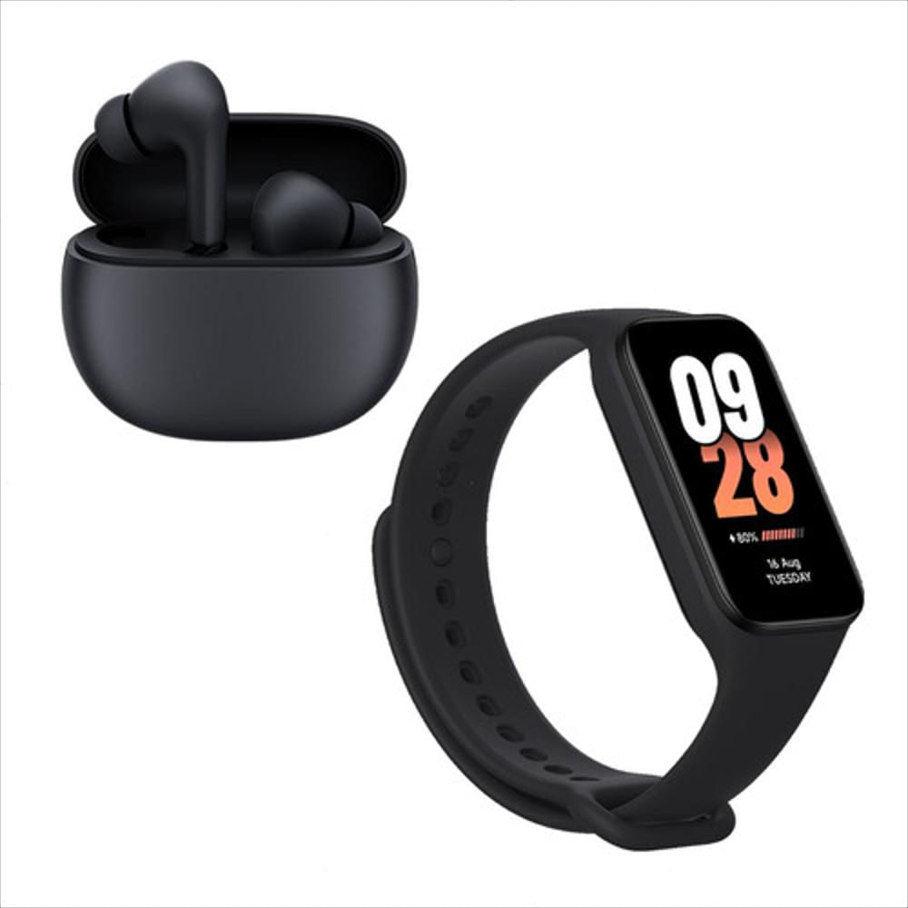 Kit Active: Xiaomi Smart Band 8 Blk + Auriculares Buds 4 Blk img #1