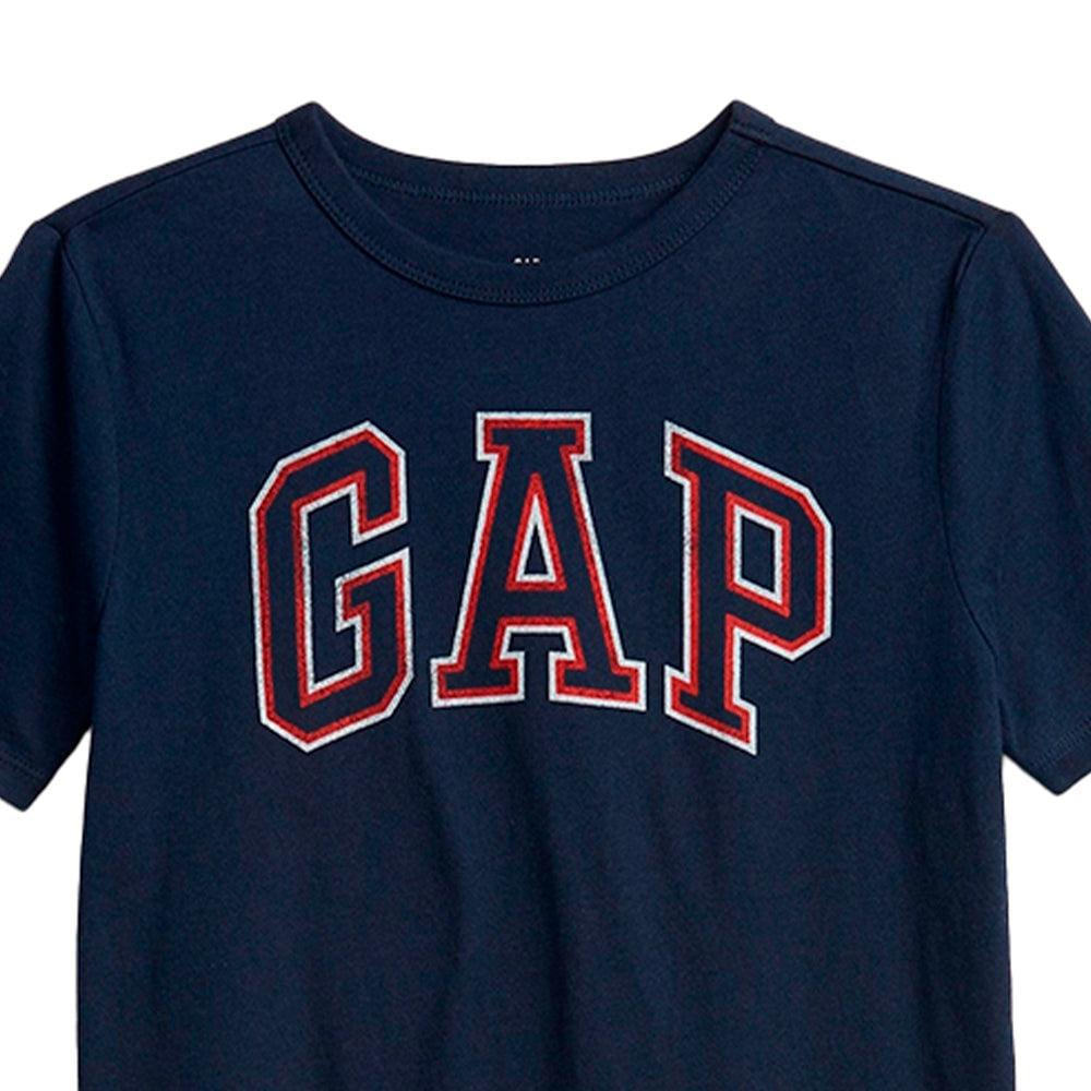 Polo Gap Original Para Niño Color Azul Y Rojo Talla L img #5