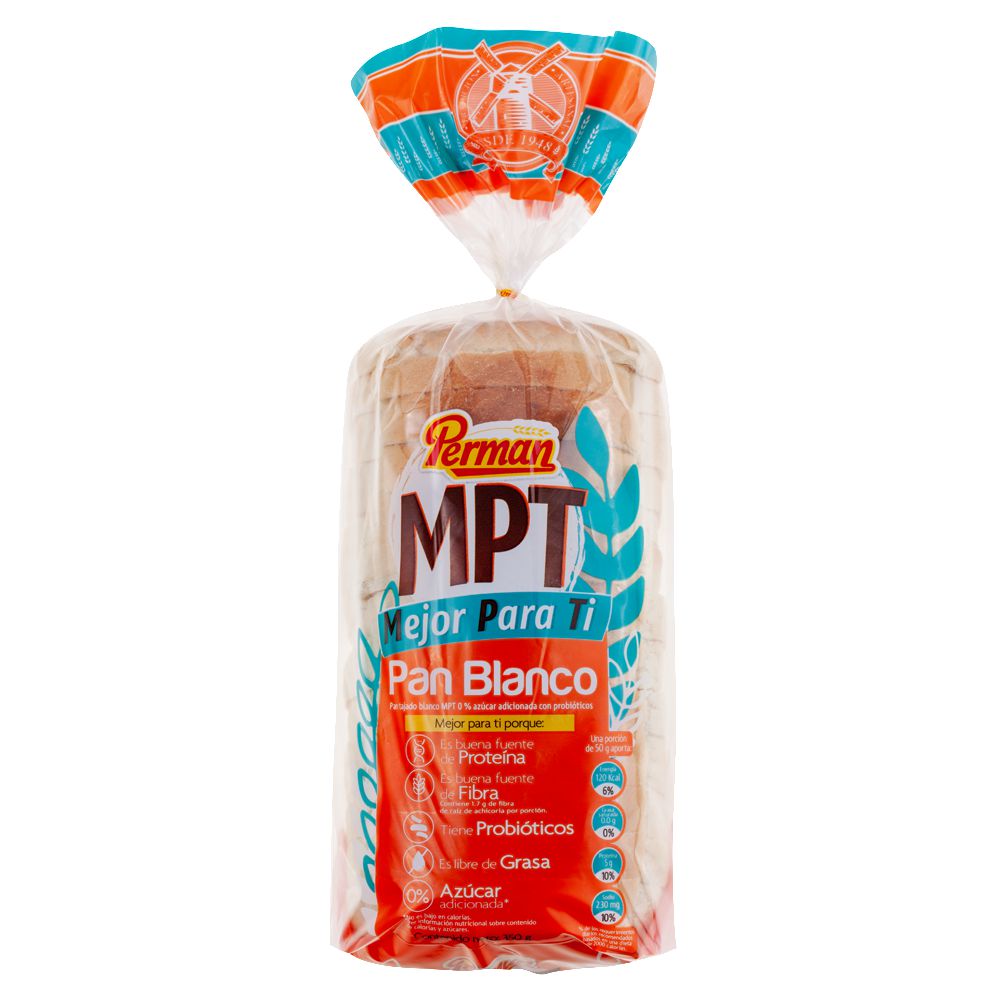 PAN TAJADO SIN AZUCAR ADIC PRO PERMAN 350 gr img #1