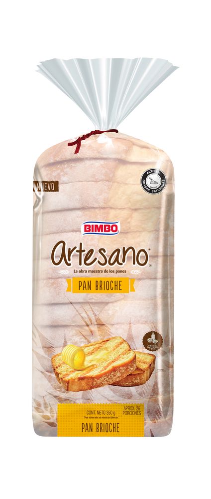 Pan Artesano Brioche BIMBO 350 gr img #1