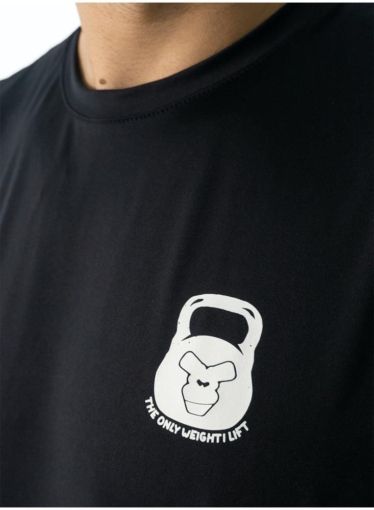 Camiseta Deportiva Tela Fria The Only Weight Lift img #3