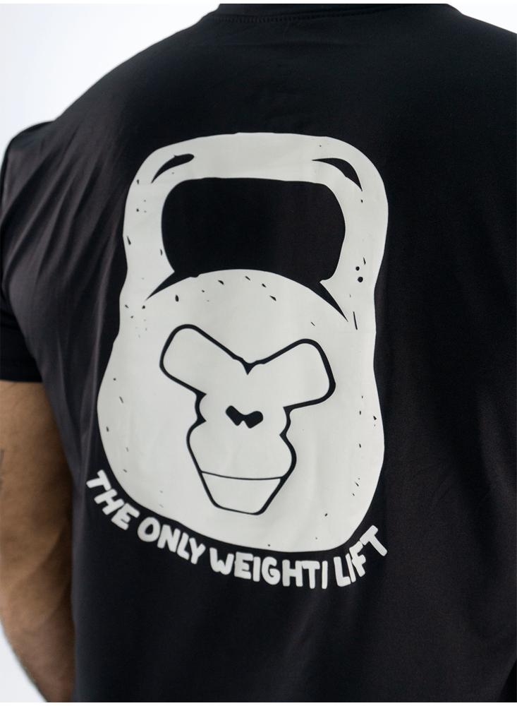 Camiseta Deportiva Tela Fria The Only Weight Lift img #4