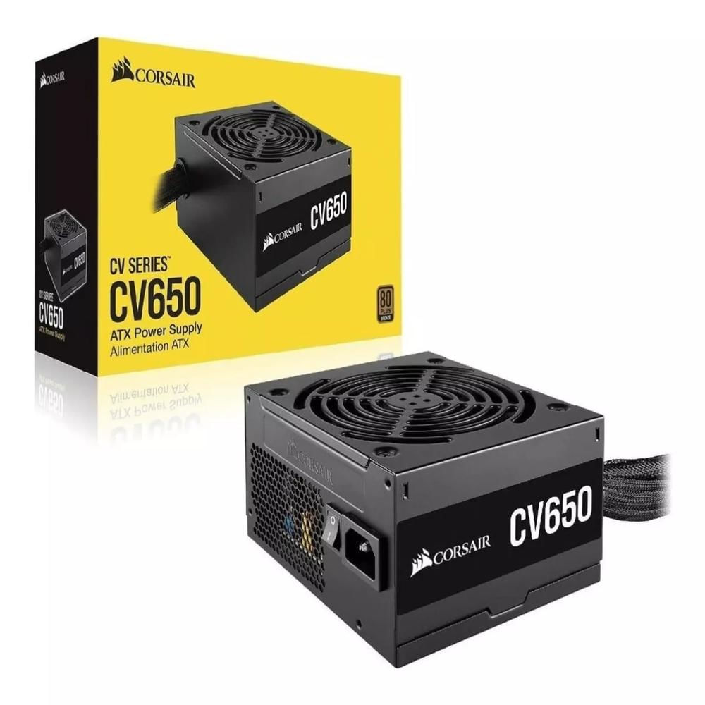 Fuente De Poder Corsair Cv650 + 80 Plus Bronze img #1