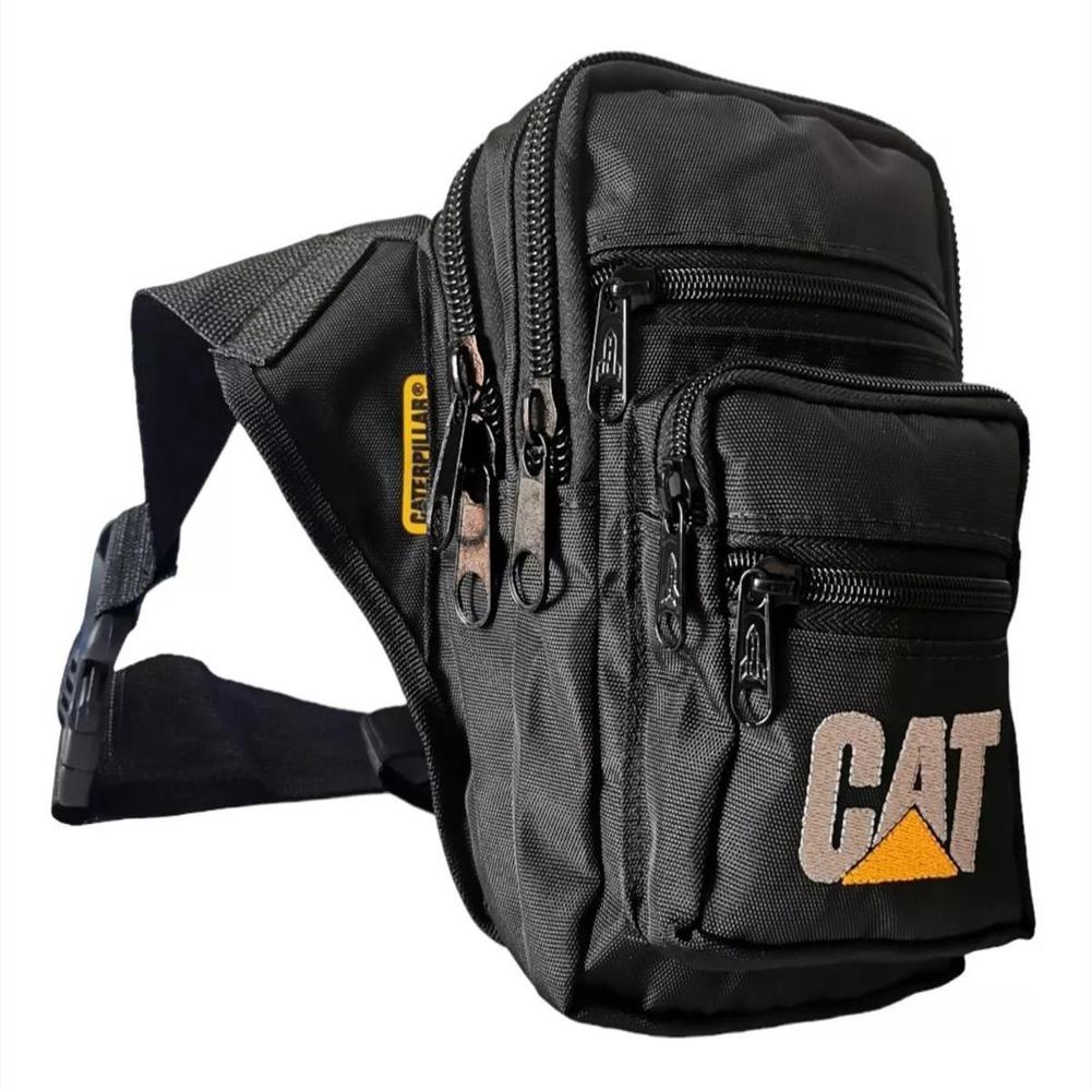 Piernera Táctica Caterpillar Moto Cicla Paintball Canguro img #3