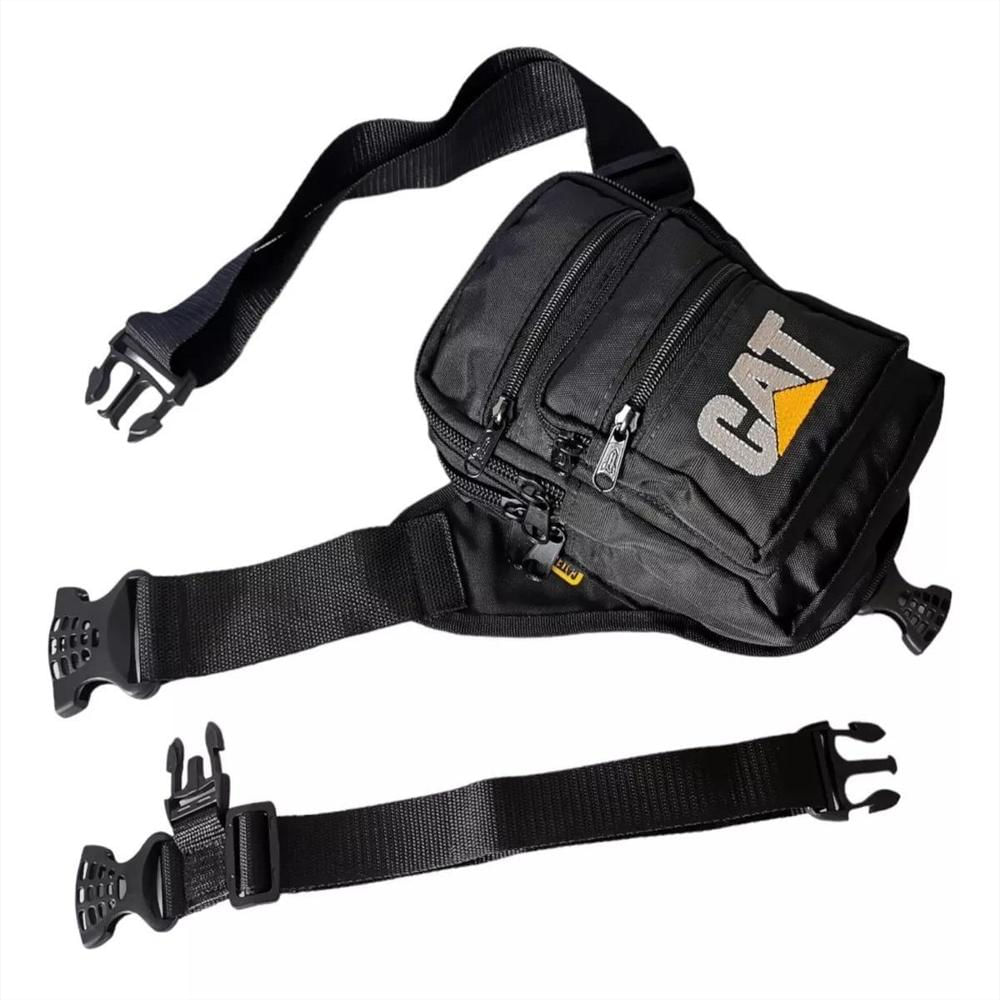 Piernera Táctica Caterpillar Moto Cicla Paintball Canguro img #4