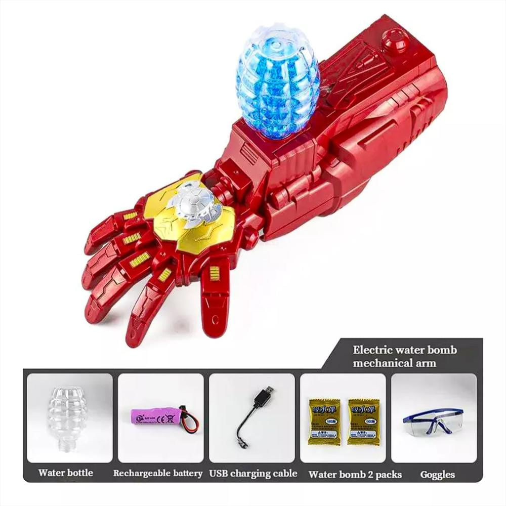 Guante Lanzador Hidrogel Iron Man img #2