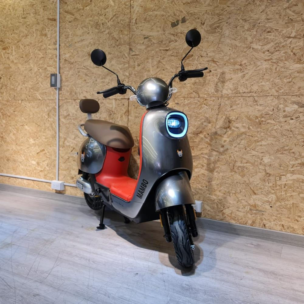 Bicicleta Eléctrica Tipo Moto / Gris / Mambo / Batería Plomo img #2