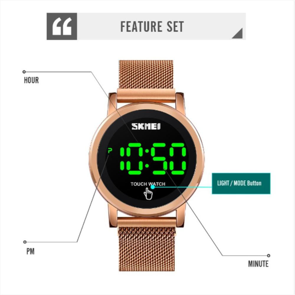 Reloj Skmei Modelo 1668 Negro Unisex Original Y Deportivo img #3